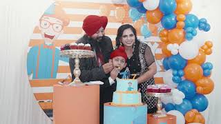 AGAMS 7TH BIRTHDAY  BEST PUNJABI CINEMATIC HIGHLIGHT 2024  PUNJABI BABY BIRTHDAY SONGS [upl. by Sanfo]