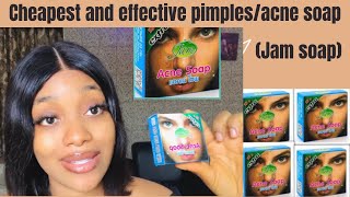 Jam acne soap very effective for pimples a must try [upl. by Tija852]