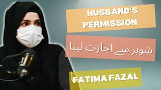 Husbands Permission in Islam  Husband Right in Islam [upl. by Yntirb812]