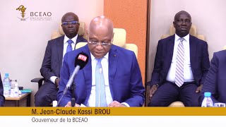 Allocution douverture de la réunion du CPM de la BCEAO par M JeanClaude Kassi BROU  4 juin 2024 [upl. by Odranar]