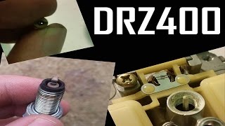 DRZ400SM dies with sharp throttle input [upl. by Ketti698]