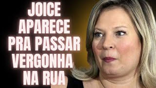 JOICE HASSELMANN VIRA CHACOTA AO APARECER NA RUA CANDIDATA A VEREADORA [upl. by Resiak]