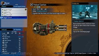 FF7 Rebirth Weapons 16 Vulcan Cannon  Charging Uppercut [upl. by Weirick]