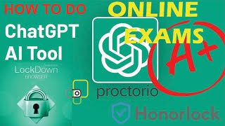 How To Cheat Online Proctored Exams With ChatGPT [upl. by Enileuqaj]