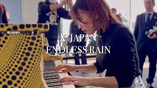 まるで讃美歌…🥹🪽X JAPAN「ENDLESS RAIN」☔️🌈 [upl. by Enimisaj352]