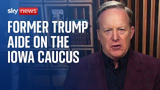 Trump Former White House press secretary Sean Spicer on race to be Republican candidate [upl. by Fiester]