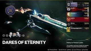 Legendary Dares of Eternity – Void 30 Hunter Build – with Heartshadow Sword– Destiny 2  Season 17 [upl. by Attenal]