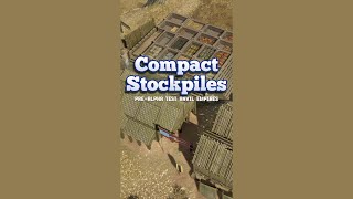 Anvil Empires Compact Stockpiles Placement anvilempires newgame [upl. by Alain108]