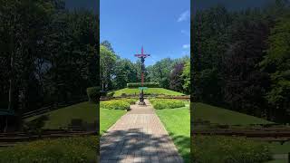 Cross in the Woods Catholic Shrine of Indian River [upl. by Mollee412]