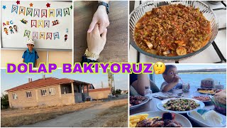 HAYALİM GERÇEK OLDU YENİ EVİME DOĞALGAZ GELDİ✋🏻AİLECE YEMEĞE GİTTİK🍗DOLAP BAKIYORUZ👍GÜNÜN MENÜSÜ [upl. by Anatak]