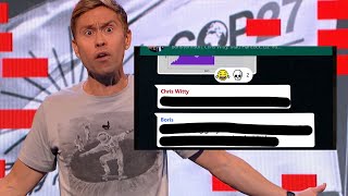 Boris WhatsApp Messages LEAKED  The Russell Howard Hour [upl. by Godart]