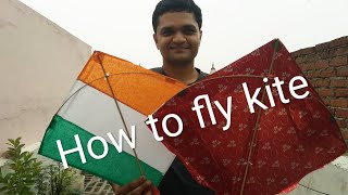 How to fly a kite in hindi  Happy Independence Day  15 August Celebration  Tutorial for beginners [upl. by Nednarb657]