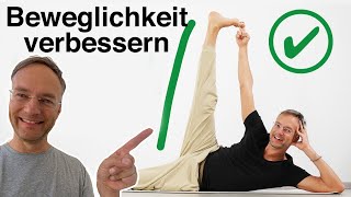 BEINE RICHTIG DEHNEN Mit diesen Übungen geht‘s [upl. by Thibaut]