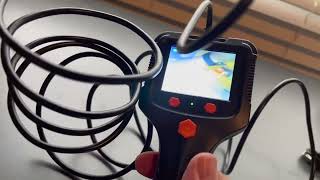 Daxiongmao Borescope Endoscope Camera with Light IP67 Waterproof Endoscope Review [upl. by Shamus408]