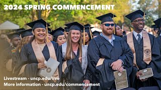 UNC Pembroke Graduate Commencement  Spring 2024 [upl. by Brigit]