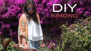 DIY Cómo hacer un kimono muy fácil patrón gratis [upl. by Norek]