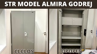 StrModel Godraj Almirah 2 door steel best product Godrej home furniture godrej Almira design [upl. by Pearl298]