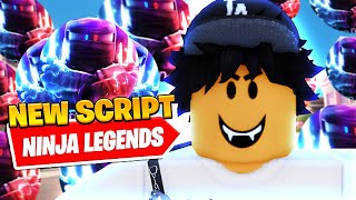 NEW Best Ninja Legends Auto Farm Script Unlock All [upl. by Ardnnaed520]