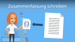 Zusammenfassung schreiben  einfach erklärt [upl. by Padriac]