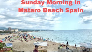 Mataro Beach Spain [upl. by Cleopatra]