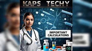 quotTop Ceutics Calculations for KAPS Exam Critical Insightsquotkapstechy opra Ceutics calculations [upl. by Millhon56]