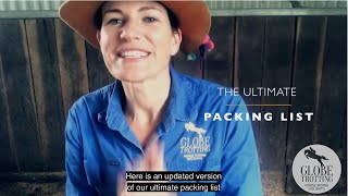 The Ultimate Packing List for a Horse Riding Holiday  Globetrotting Tips amp Tricks [upl. by Thirion163]