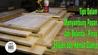 Tips Menyambung Papan Jati Belanda  Palet Bekas [upl. by Yunfei]