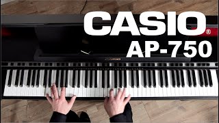 Casio AP750 Digital Piano Just Playing No Talking  Bonners Music [upl. by Mya]