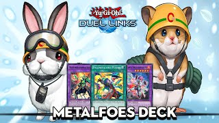 METALFOES DUEL LINKS DECK DEC2023 RANKED DUEL  DECKLIST YU GI OH DUEL LINKS [upl. by Dietz507]