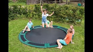 Capital Play  InGround Trampoline Assembly amp Installation [upl. by Zetes]