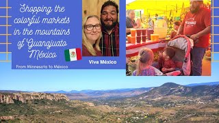 Shopping at the Market in the Mountains of Guanajuato Mexico [upl. by Anilave]