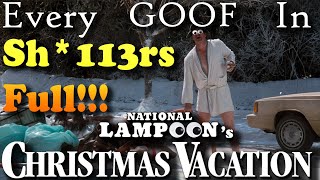 Every MISTAKE in National Lampoons Christmas Vacation 1989 [upl. by Rabin400]