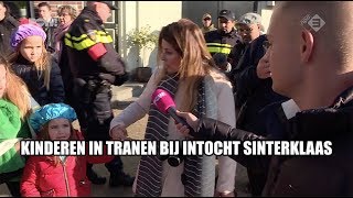 AntiPieten laten kinderen huilen bij Sinterklaasintocht Zaandam [upl. by Laeria]