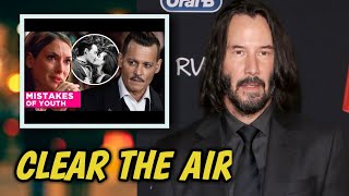 Keanu amp Winona Spill the Tea on Johnny Depp The Truth Revealed [upl. by Alimhaj]