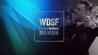 Mugerman  Kogan ISR  2015 European 10D R1 R  DanceSport Total [upl. by Aneelehs]