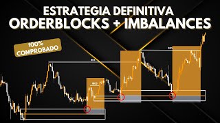 ESTRATEGIA ORDER BLOCKS  IMBALANCES POIs  TRADEA como las INSTITUCIONES [upl. by Ahseinar]