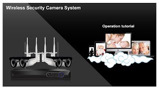 Camview Wireless Security System Operation tutorial [upl. by Johm]