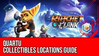 Ratchet amp Clank 2016 Quartu Collectibles Locations Guide All HolocardsRaritaniumGold Bolts [upl. by Martine]