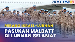 PERANG ISRAELLUBNAN  Pasukan MALBATT 85011 Berlindung Dalam Kubu Unifil [upl. by Ethan686]