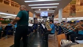 Manaus Brass Band  Semper Fidelis March Sumaúma Park Shopping [upl. by Bailie]