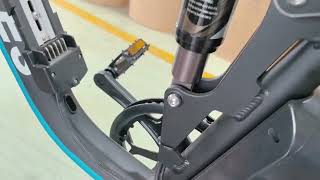 KETELES K800 PRO Rear Shock Absorber Replacement Instruction Video [upl. by Hillman]