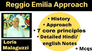 Reggio Emilia approach  रेजियो  principles [upl. by Dido]