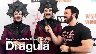 What terrifies a drag queen Check out our Backstage with the Boulet Brothers from Dragula [upl. by Anairo]