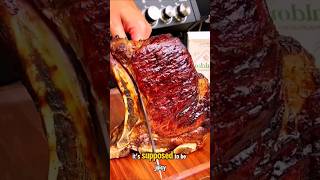 Medium rare steak 🤮shorts shortvideo trending foryou food testy steak beef vairalvideo [upl. by Ernald991]