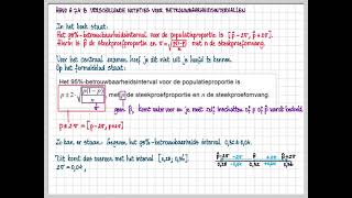 havo A 74 B Verschillende notaties voor betrouwbaarheidsintervallen [upl. by Balfore]
