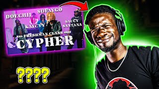 WHAT  2022 XXL Freshman Cypher With SoFaygo Doechii KayCyy and Saucy Santana REACTION [upl. by Gautea]