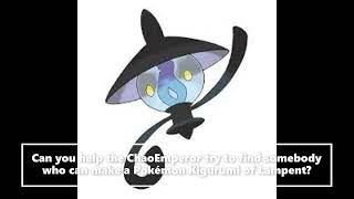 New Pokemon Kigurumi Ideas Lampent Pokemon Black and White [upl. by Maxima]