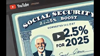 Social Security 2 5 COLA for 2025 – What It Means for You [upl. by Hannus990]