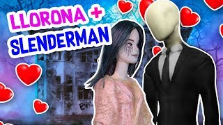 La LLORONA se Enamora de SLENDERMAN e inician una VIDA JUNTOS ❤️ Juguetes Fantásticos [upl. by Snow]