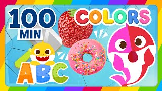 🎓 Learn ABC amp Colors 🌈 with Baby Shark🦈  Compilation  ABC Songs  Colors Songs for Children [upl. by Elak466]